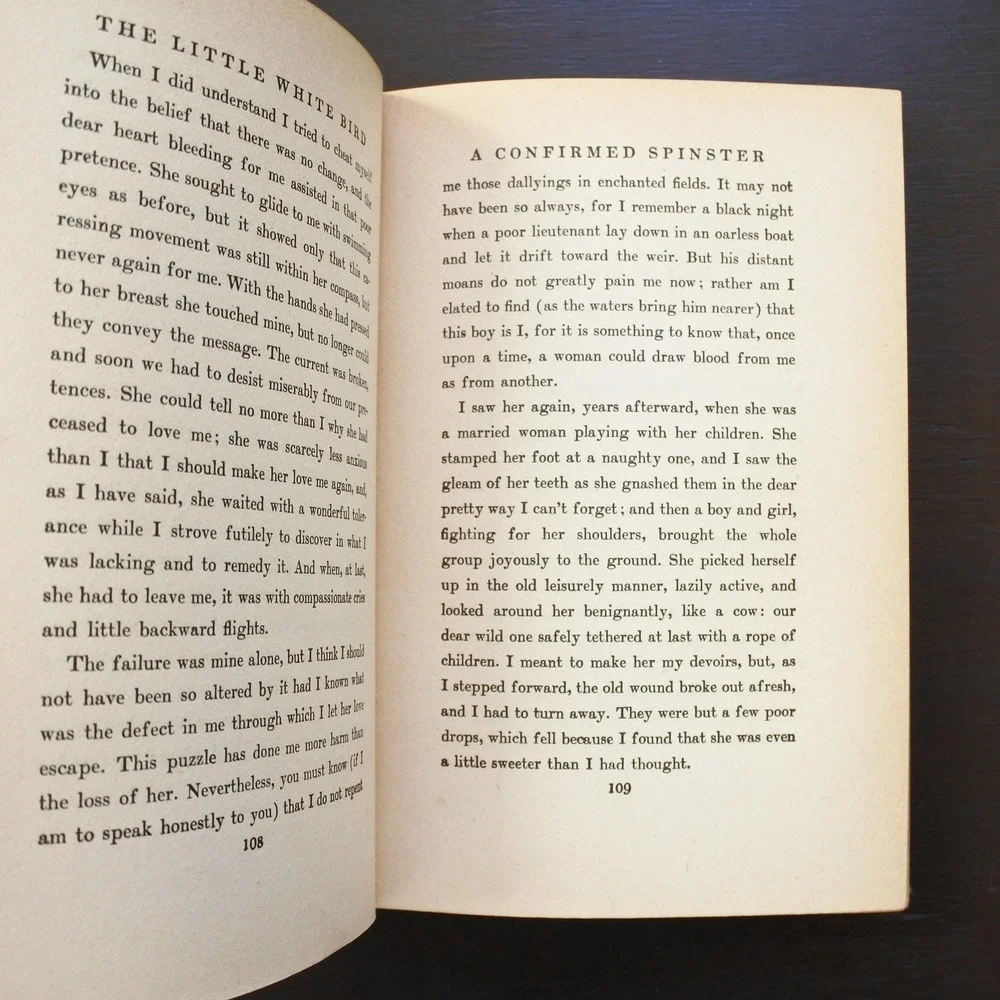 Antique First Edition 1902 The Little White Bird J. M. Barrie Dare Wright Gift